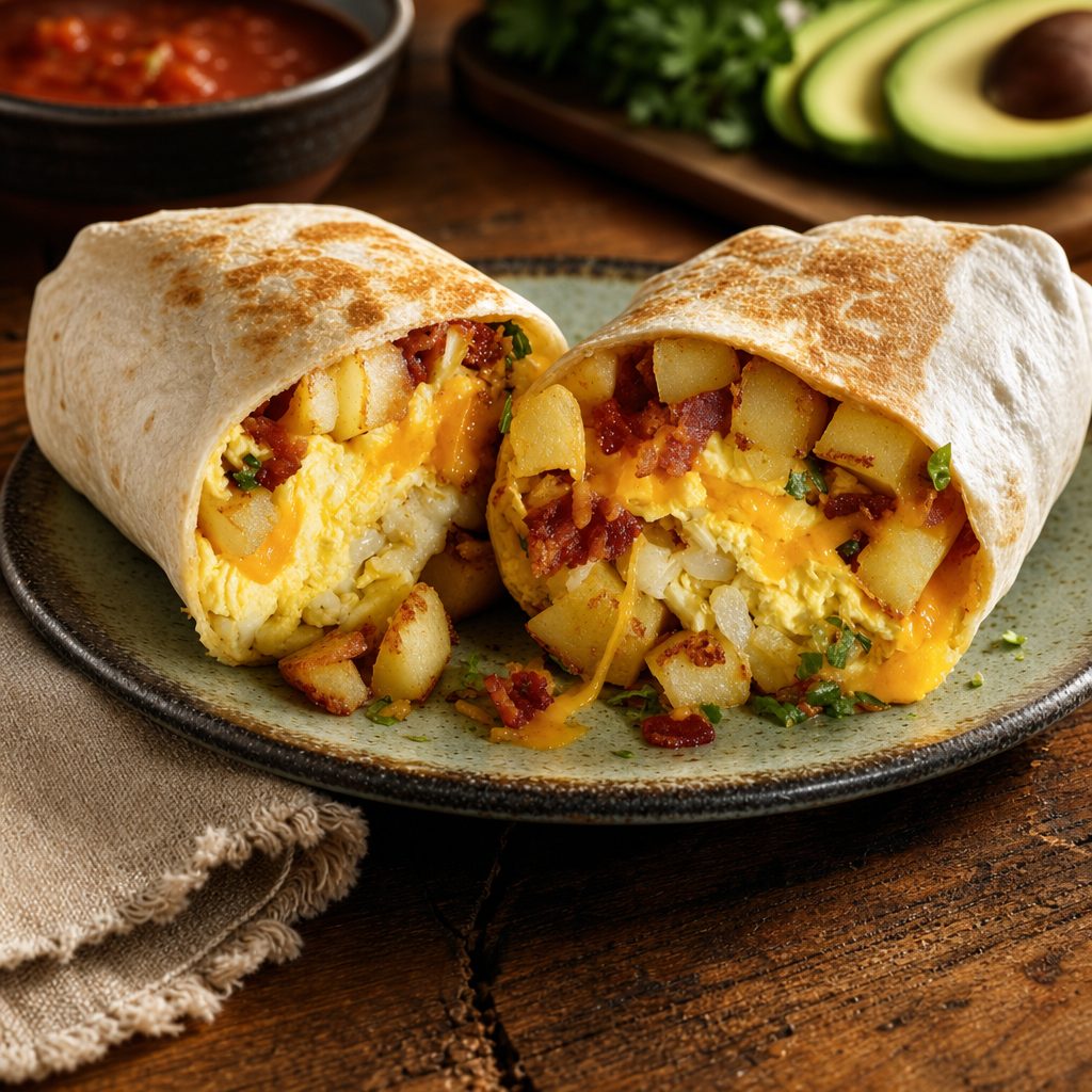 Breakfast Burrito.