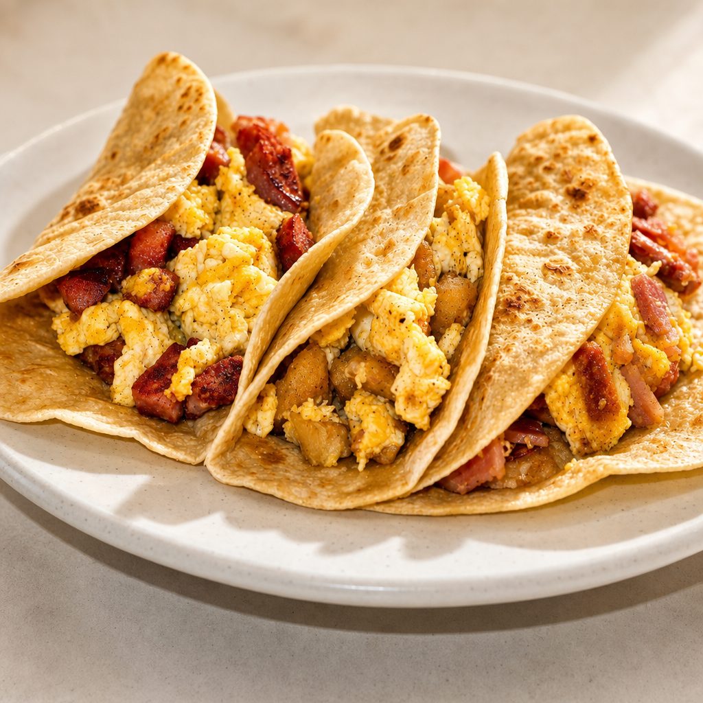 Breakfast TACOS.