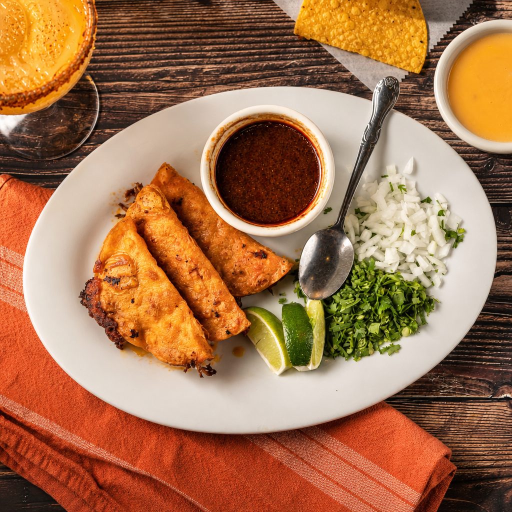Tacos Dorados Birria.