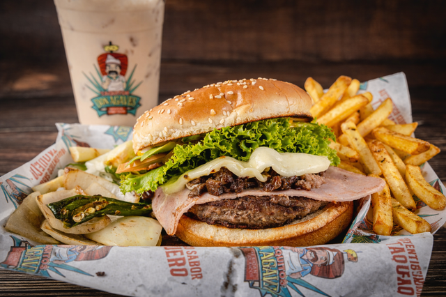 Hamburguesa Don Agaves